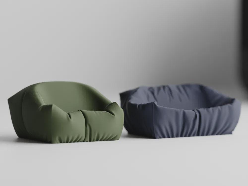 AirPods Stand – Cozy Pillow Desk Holder