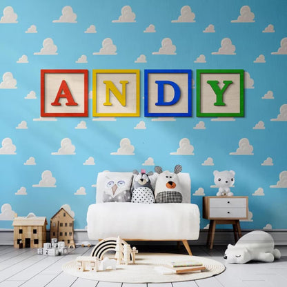Custom 3D Nursery Name Sign | Kids Room Wall Decor