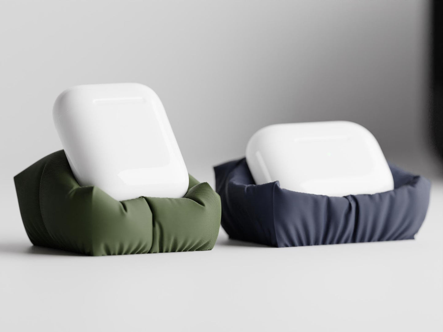 AirPods Stand – Cozy Pillow Desk Holder